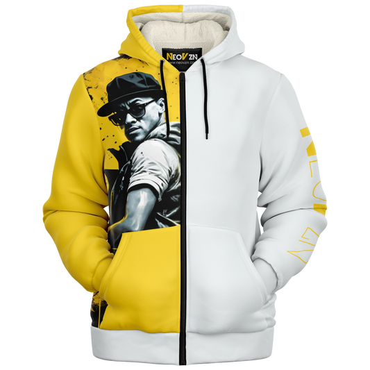 Microfleece Ziphoodie - AOP 005