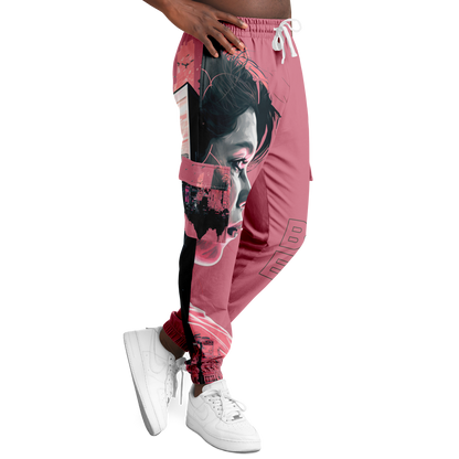 Athletic Cargo Sweatpants - AOP 006