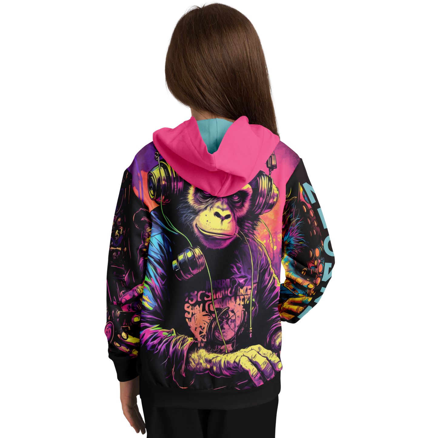 Athletic Kids Hoodie - AOP 007