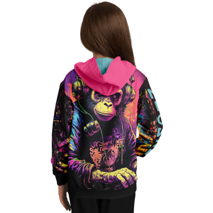 Athletic Kids Hoodie - AOP 007