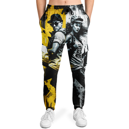 Athletic Cargo Sweatpants - AOP 005