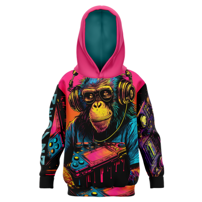 Athletic Kids Hoodie - AOP 007