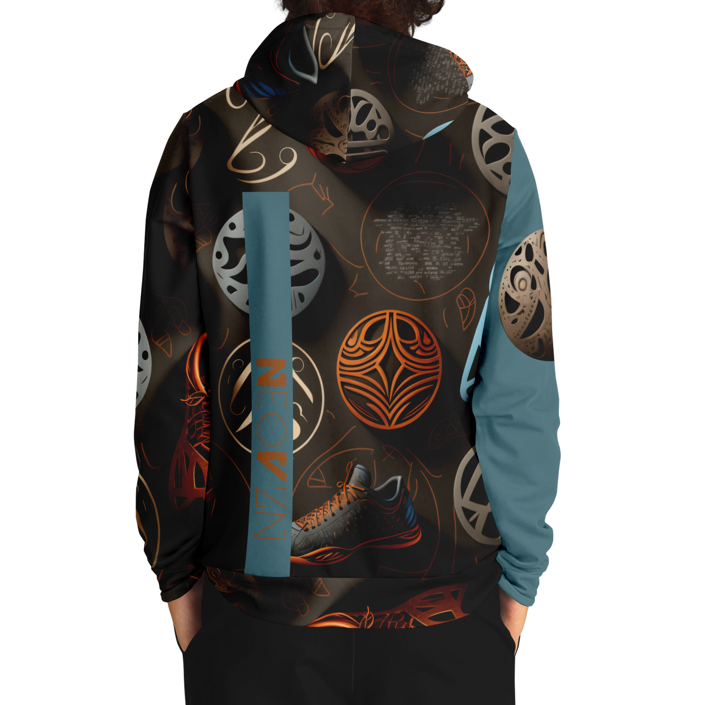 Athletic Hoodie - AOP 007