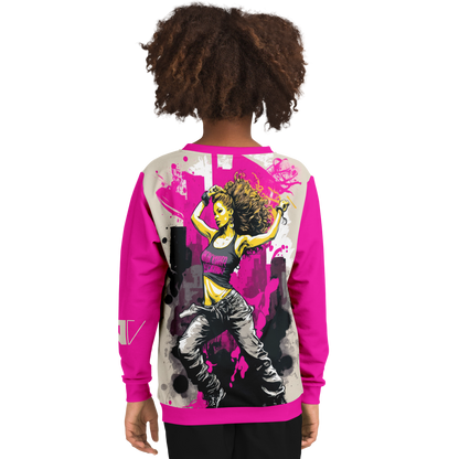 Athletic Kids/Youth Sweatshirt – AOP 003