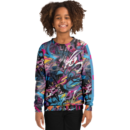 Athletic Kids/Youth Sweatshirt – AOP 007