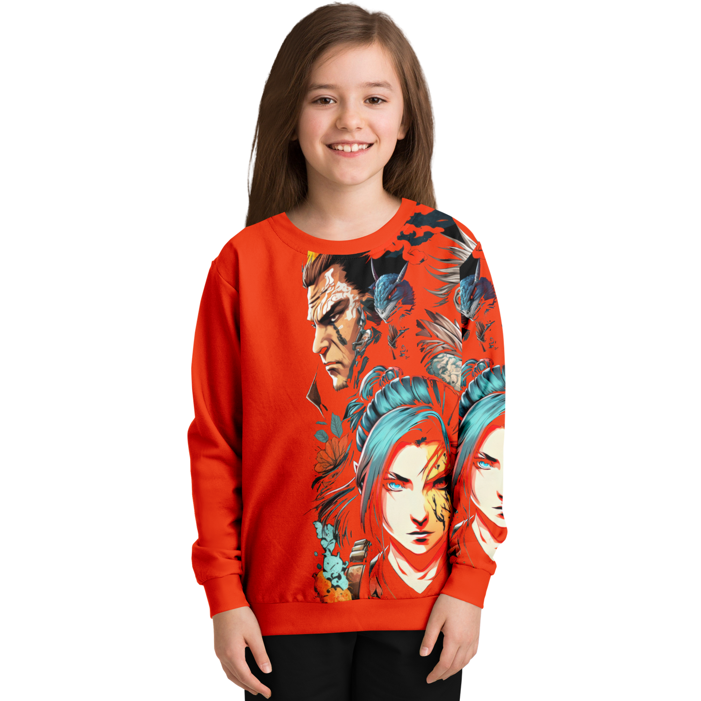 Sweat athlétique pour enfants/jeunes – AOP 009