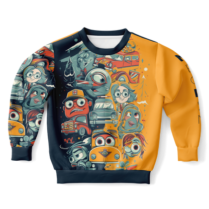 Sweat athlétique pour enfants/jeunes – AOP 011