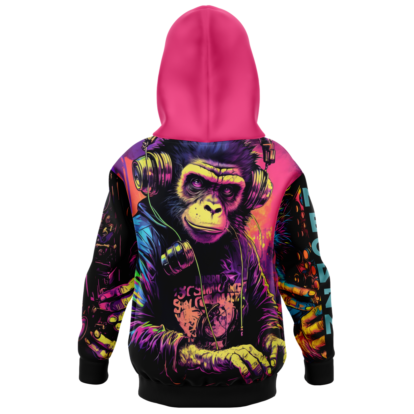 Athletic Kids Hoodie - AOP 007