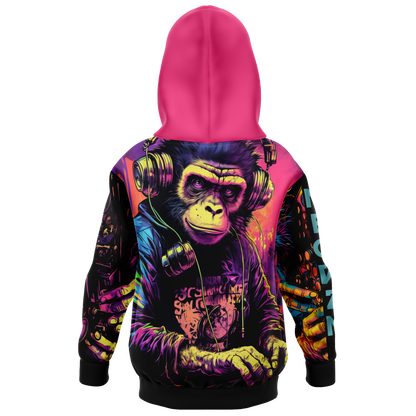Athletic Kids Hoodie - AOP 007