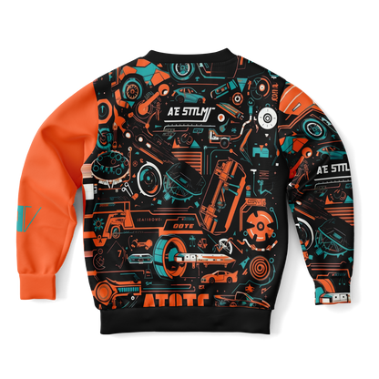 Athletic Kids/Youth Sweatshirt – AOP 008