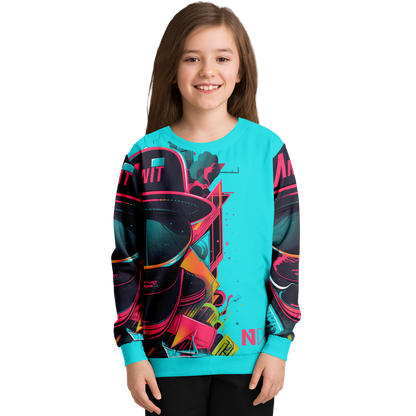 Athletic Kids/Youth Sweatshirt – AOP 006