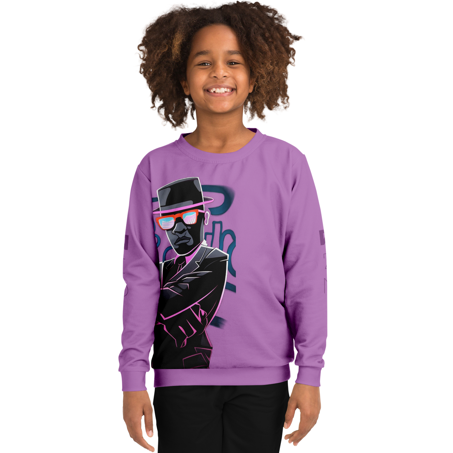 Athletic Kids/Youth Sweatshirt – AOP 010