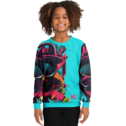 Athletic Kids/Youth Sweatshirt – AOP 006