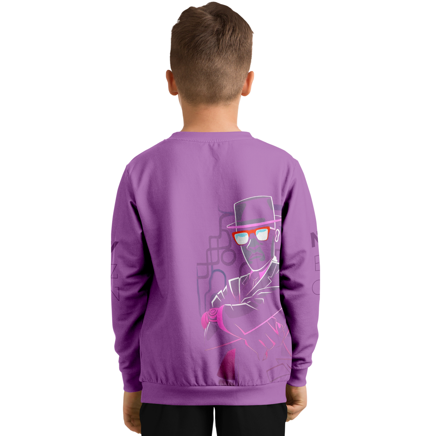 Sweat athlétique pour enfants/jeunes – AOP 010