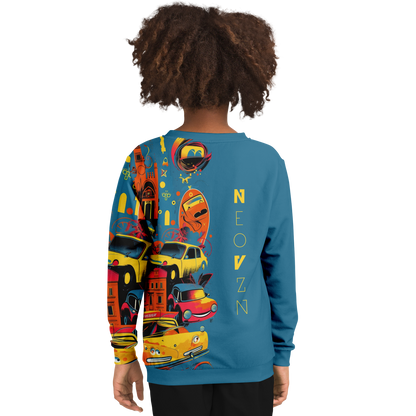 Athletic Kids/Youth Sweatshirt – AOP 004