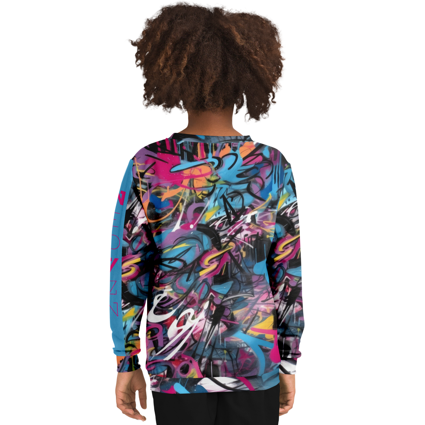 Athletic Kids/Youth Sweatshirt – AOP 007