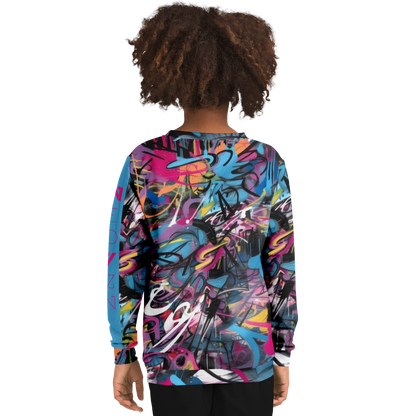 Athletic Kids/Youth Sweatshirt – AOP 007