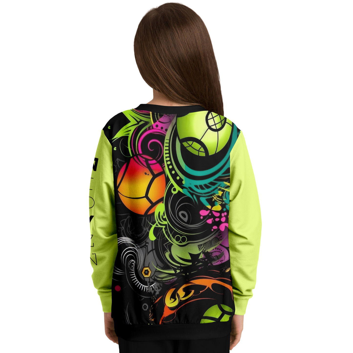 Athletic Kids/Youth Sweatshirt – AOP 001