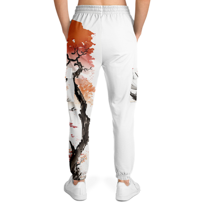 Athletic Cargo Sweatpants - AOP 008