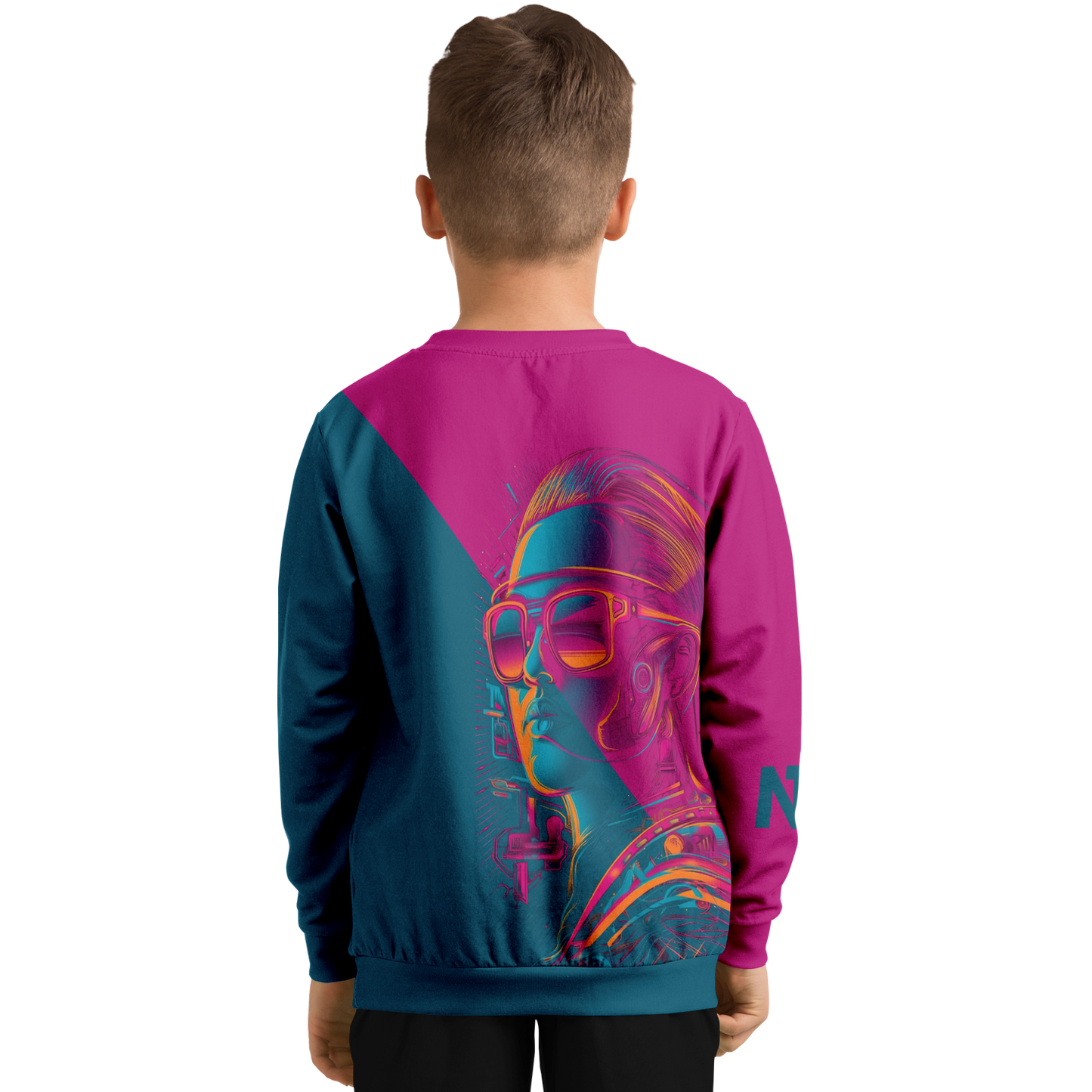 Athletic Kids/Youth Sweatshirt – AOP 012