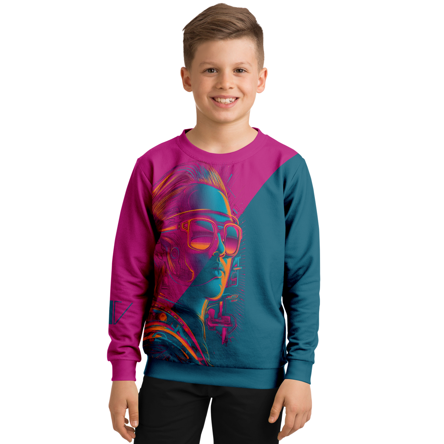 Sweat athlétique pour enfants/jeunes – AOP 012