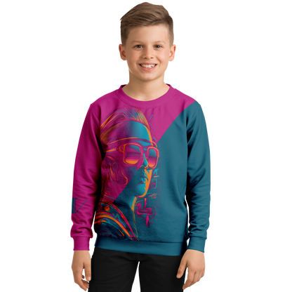 Athletic Kids/Youth Sweatshirt – AOP 012