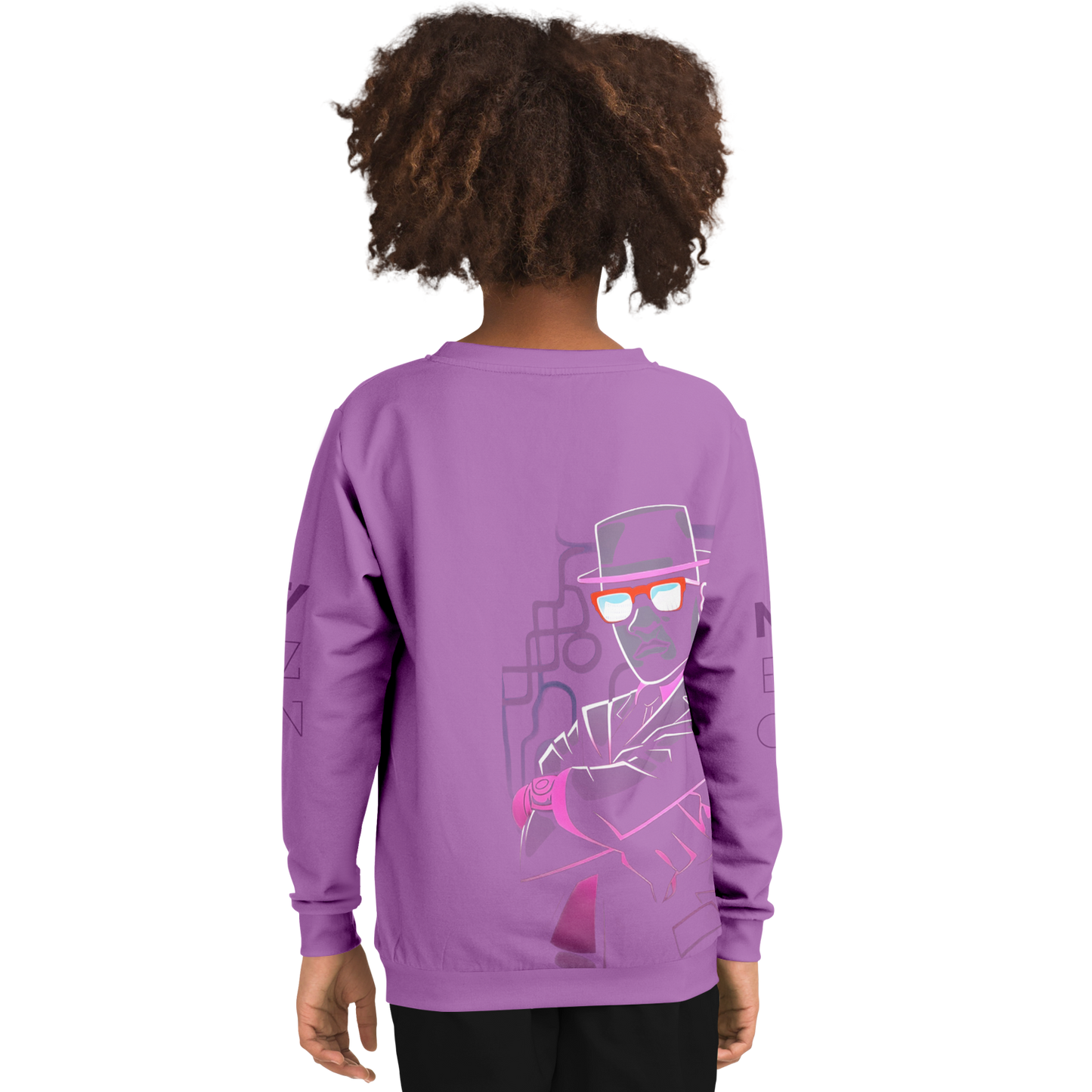 Sweat athlétique pour enfants/jeunes – AOP 010