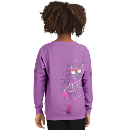 Athletic Kids/Youth Sweatshirt – AOP 010