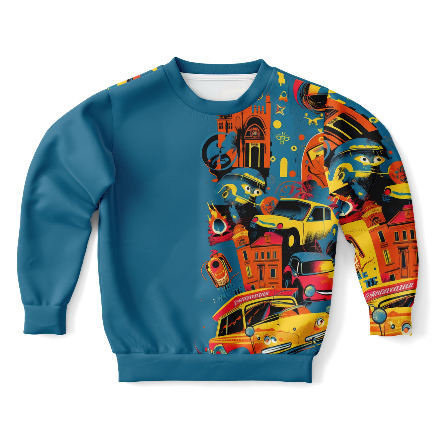 Athletic Kids/Youth Sweatshirt – AOP 004