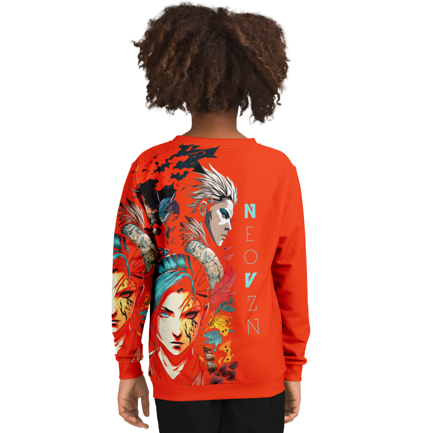 Athletic Kids/Youth Sweatshirt – AOP 009