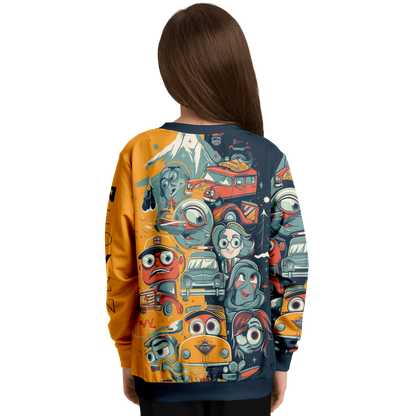 Sweat athlétique pour enfants/jeunes – AOP 011