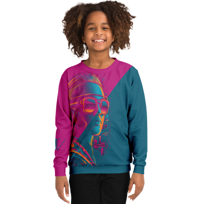 Sweat athlétique pour enfants/jeunes – AOP 012