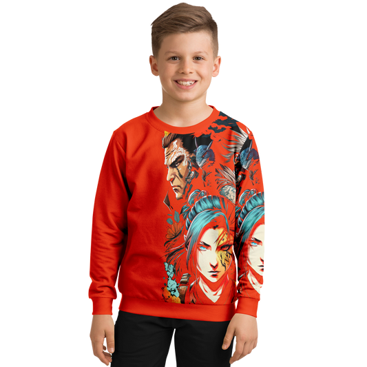 Athletic Kids/Youth Sweatshirt – AOP 009