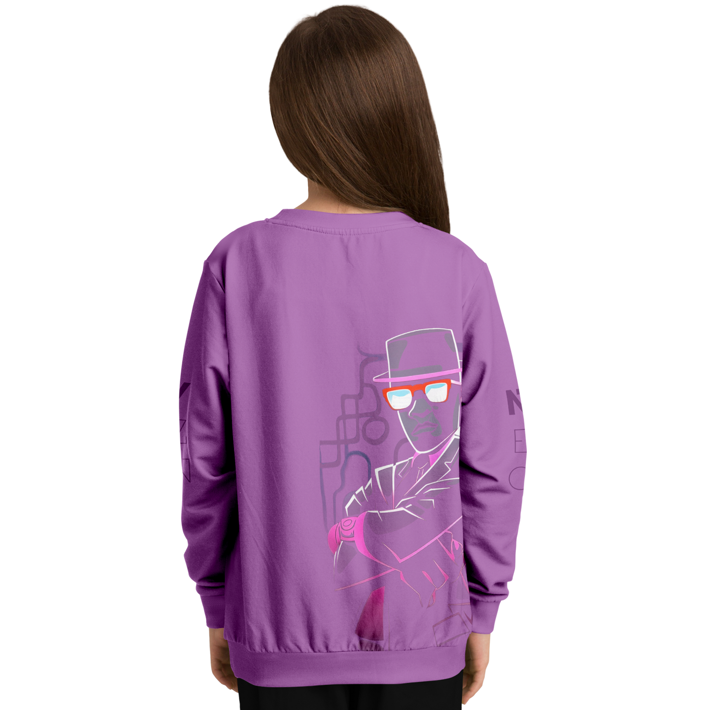 Sweat athlétique pour enfants/jeunes – AOP 010