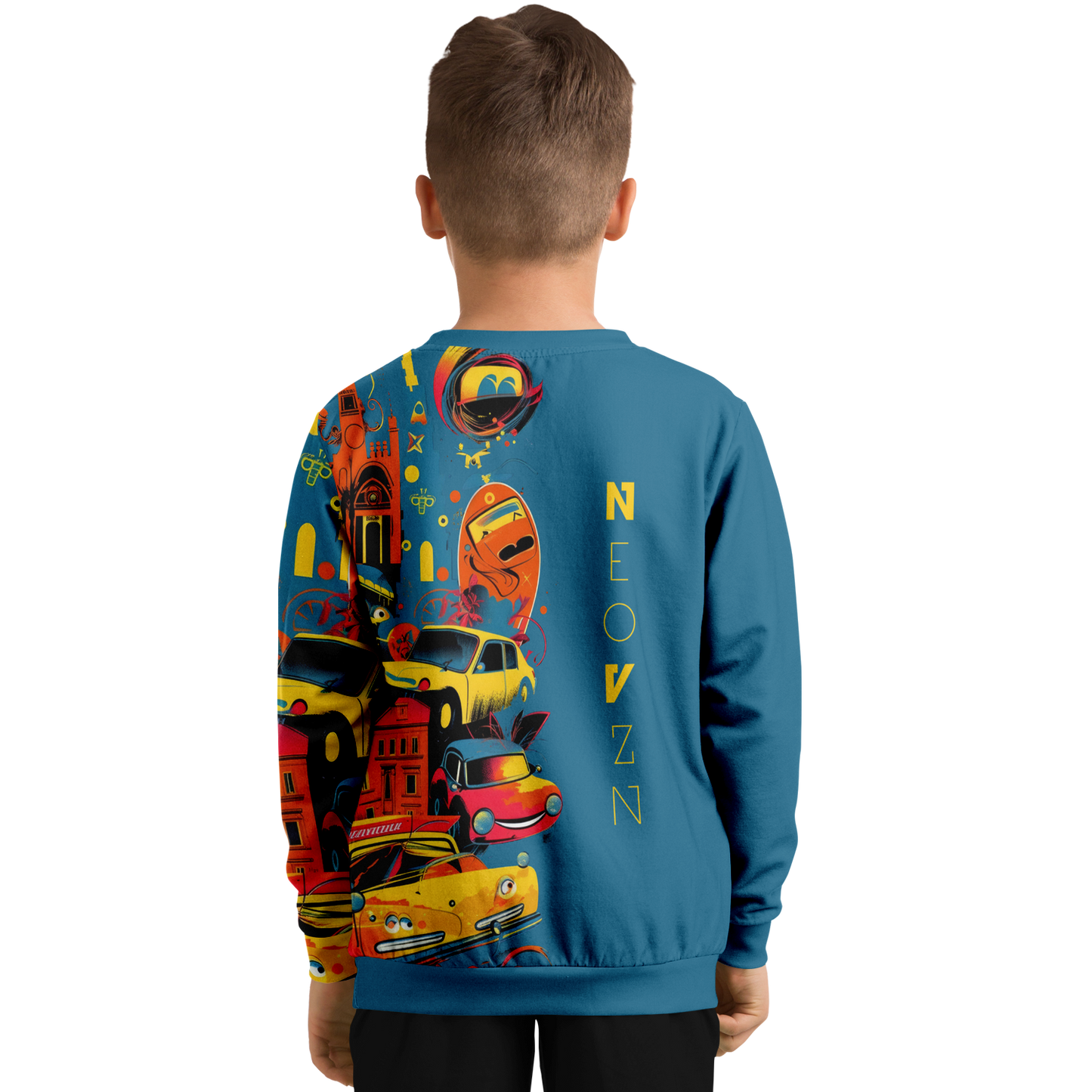 Athletic Kids/Youth Sweatshirt – AOP 004