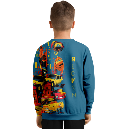 Athletic Kids/Youth Sweatshirt – AOP 004