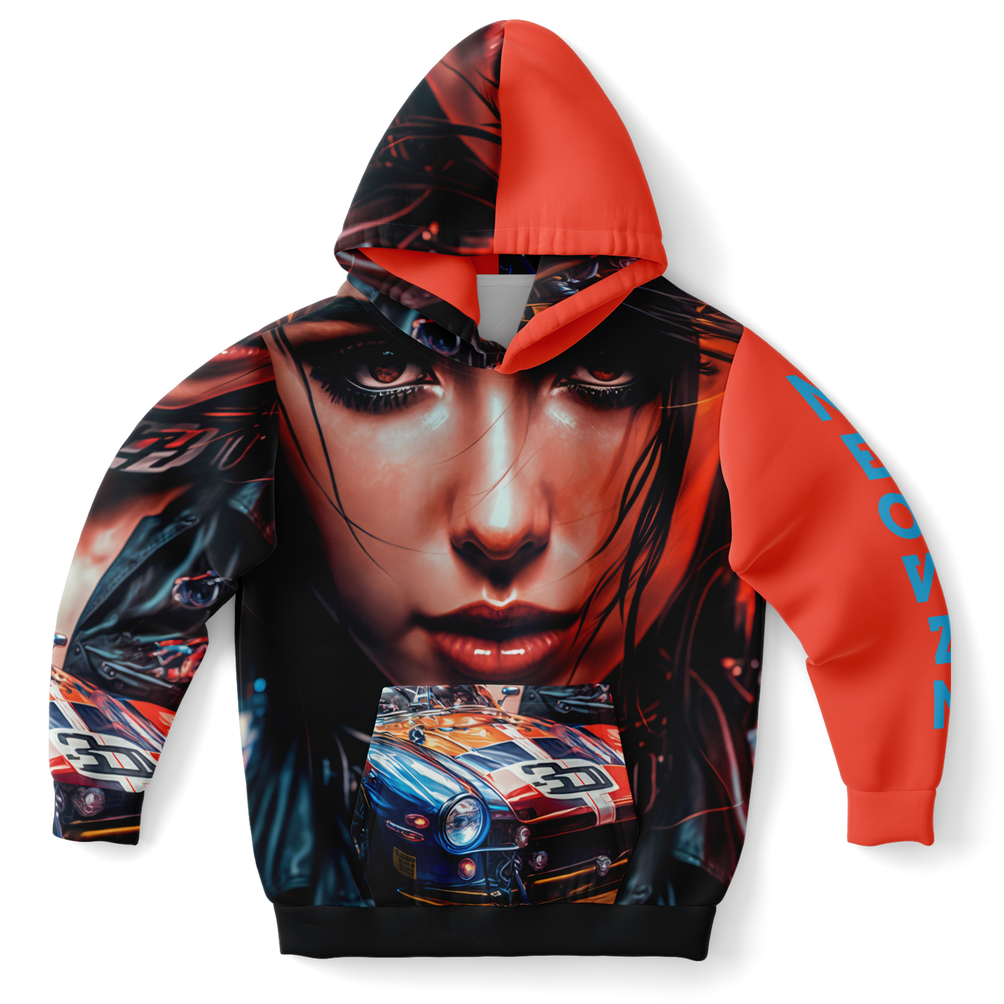 Athletic Kids Hoodie - AOP 005