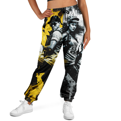 Athletic Cargo Sweatpants - AOP 005