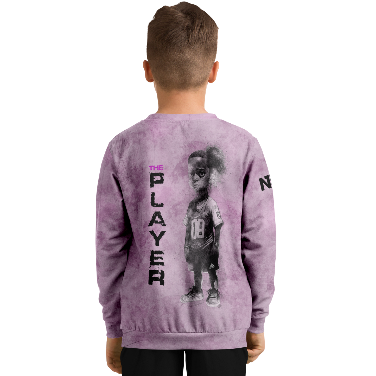 Athletic Kids/Youth Sweatshirt – AOP 016