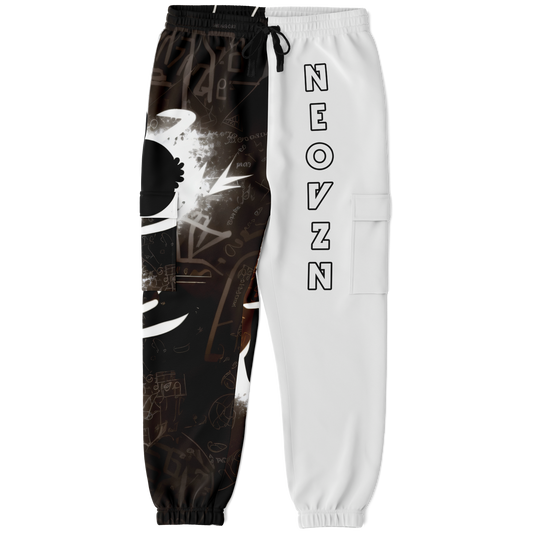 Athletic Cargo Sweatpants - AOP 002