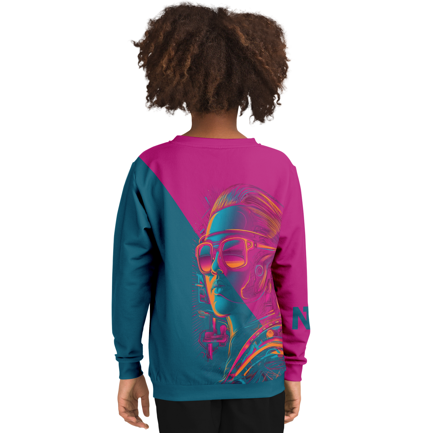 Athletic Kids/Youth Sweatshirt – AOP 012