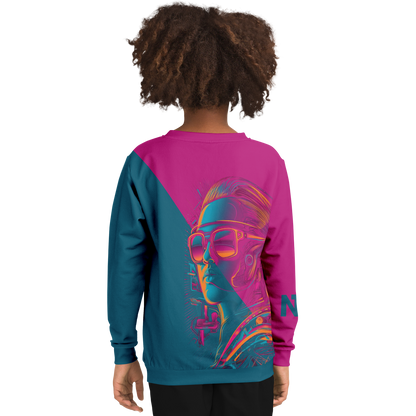 Athletic Kids/Youth Sweatshirt – AOP 012