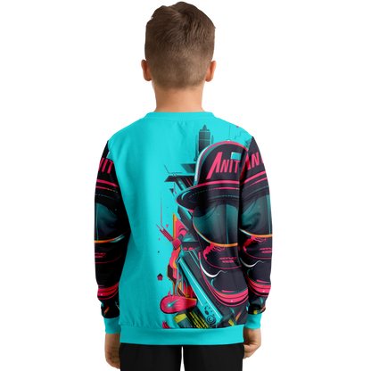 Athletic Kids/Youth Sweatshirt – AOP 006