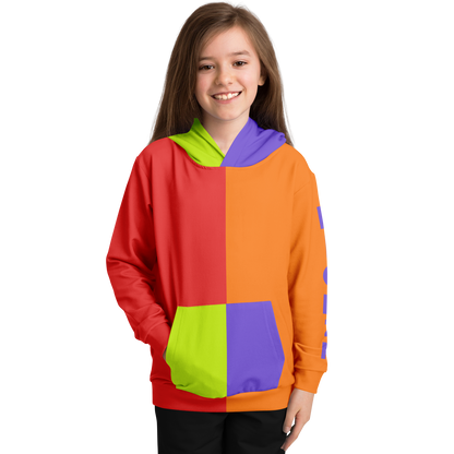 Athletic Kids Hoodie - AOP 009