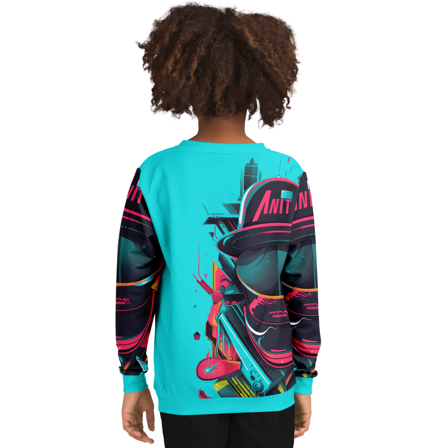 Athletic Kids/Youth Sweatshirt – AOP 006