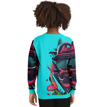 Athletic Kids/Youth Sweatshirt – AOP 006