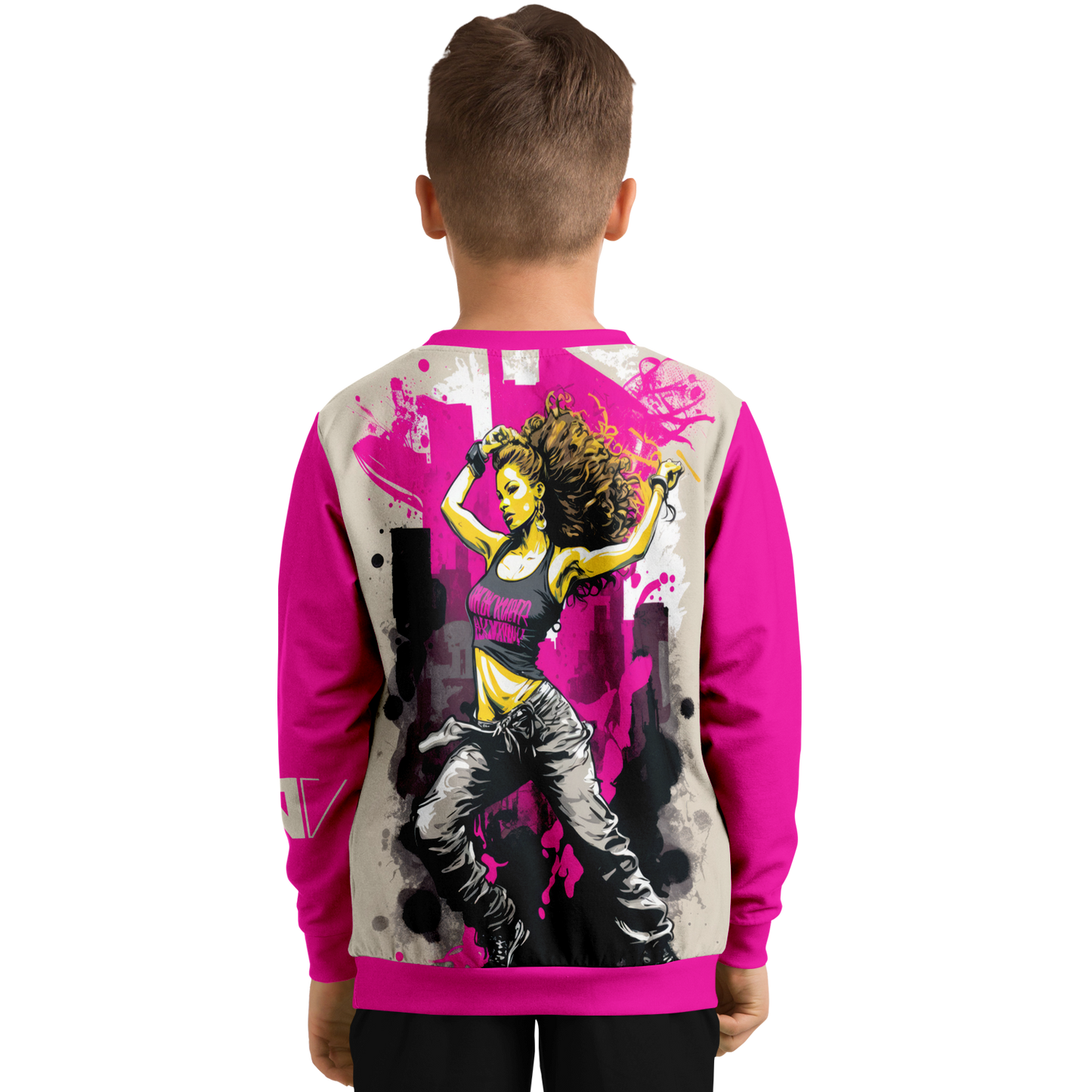 Athletic Kids/Youth Sweatshirt – AOP 003