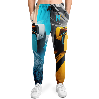 Athletic Cargo Sweatpants - AOP 003