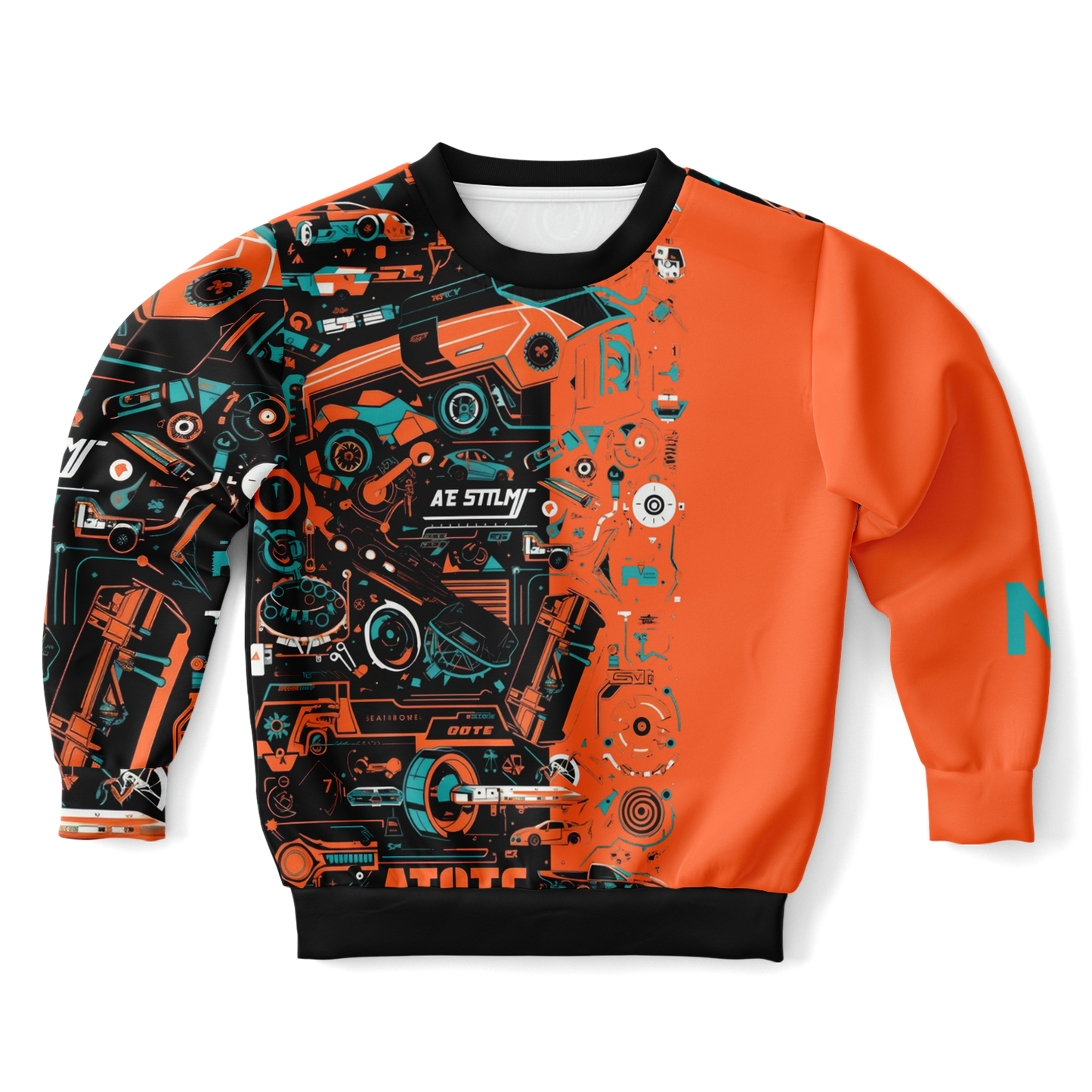 Sweat athlétique pour enfants/jeunes – AOP 008