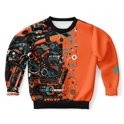 Sweat athlétique pour enfants/jeunes – AOP 008